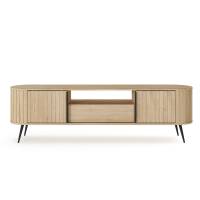 Komoda RTV szafka pod telewizor dąb cremona 196 cm 2D1S LAVIA
